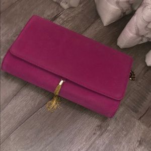 Purpleish Pink H&M purse